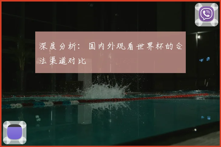 深度分析：国内外观看世界杯的合法渠道对比