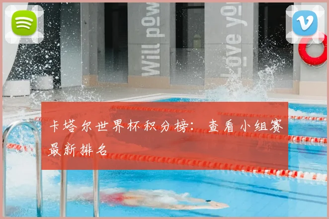 卡塔尔世界杯积分榜：查看小组赛最新排名