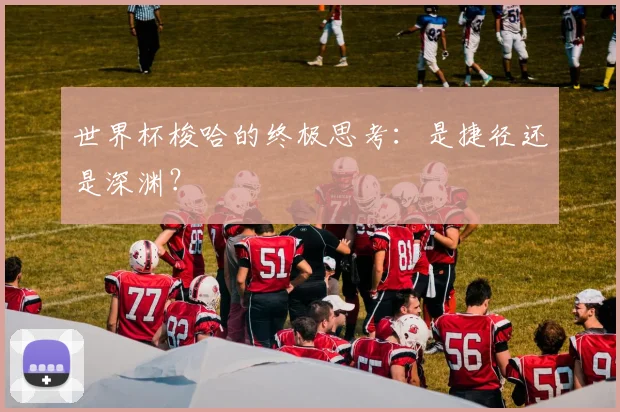 世界杯梭哈的终极思考:是捷径还是深渊?